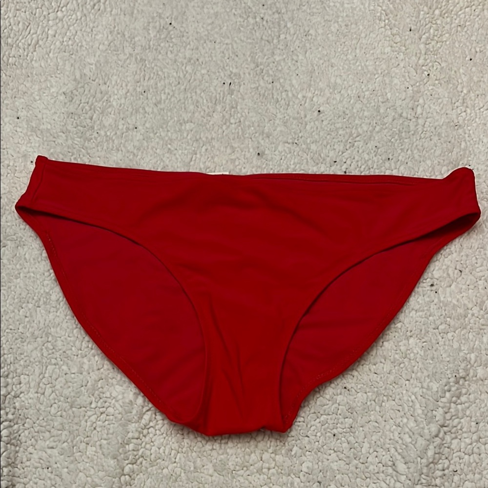 Aerie Red Bikini Bottom Swimwear